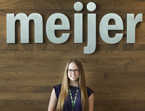 Photo of Emma H at her Meijer internship