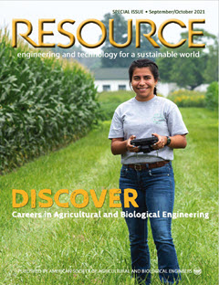 Front cover of September October Resource Magazine - Careers Edition