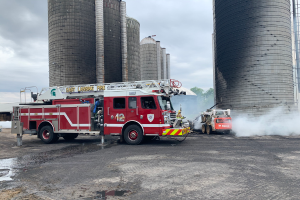 Fire destroys feed barn at MSU Dairy Cattle Center