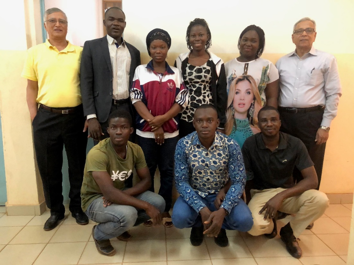 UNB students involved in the ASMC Burkina Faso Project