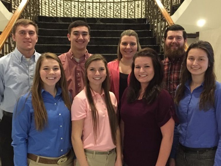 Participants from the Midwest Regional Dairy Challenge.