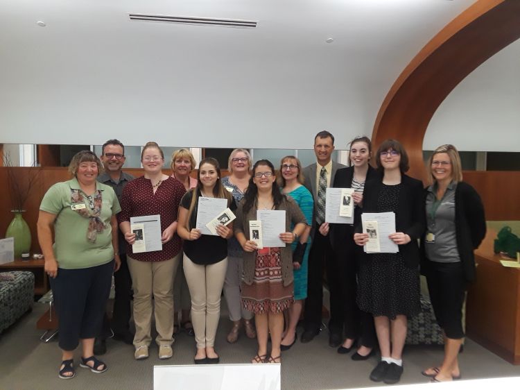 2018 4-H Exploration Days participants from the Interview-Ready Resumes & Portfolios session pictured with their instructors and interviewers.