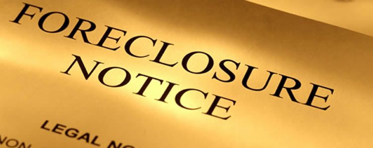 Foreclosure notice