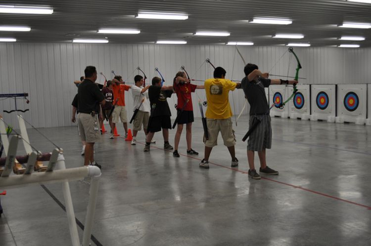 The Michigan 4-H Shooting Sports program is focused on more than just shooting - the main component is youth development. Photo credit: Mallory Fournier | MSU Extension