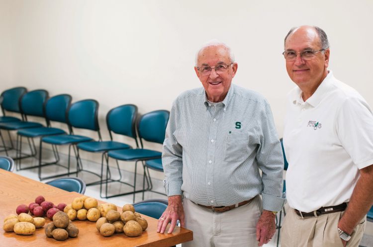 Dick Chase (left) and Ben Kudwa