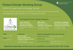 FCWG 2018-19 Learning Exchange Series Session: The Family Forest Carbon Initiative