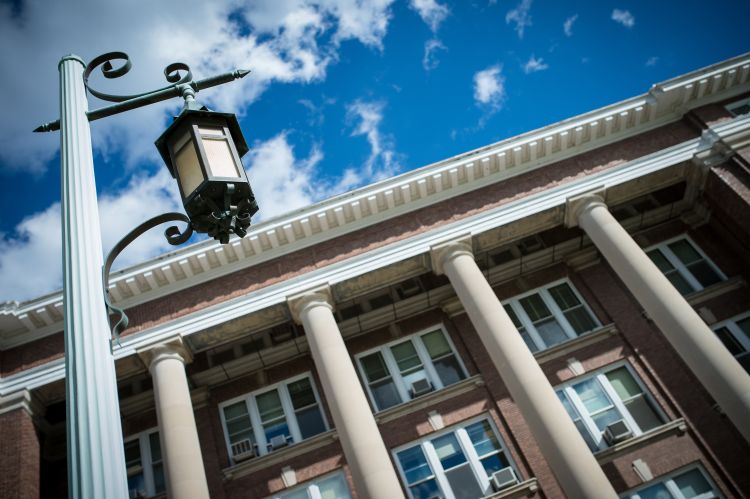 Exterior photo of Ag Hall.