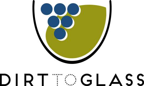 Dirt to glass logo