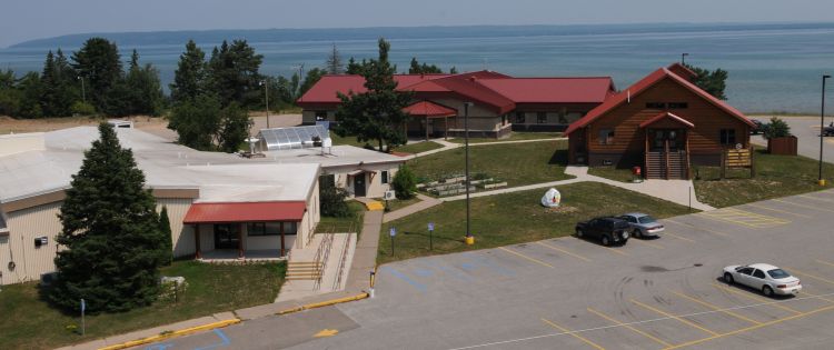 Bay Mills Community College was awarded $216K to help fund research of Waishkey Bay. Photo: Bay Mills Community College