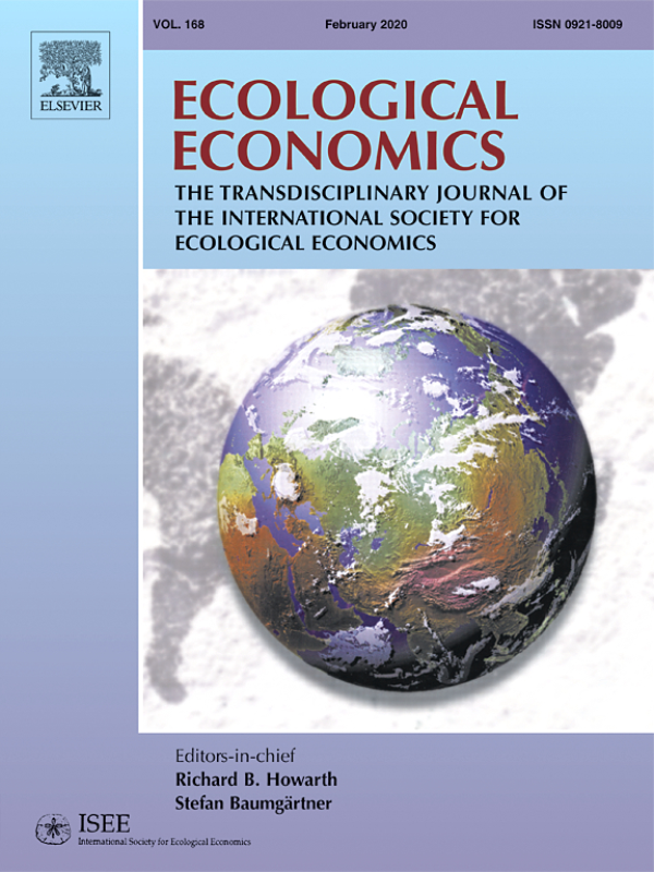 Ecological Economics cover