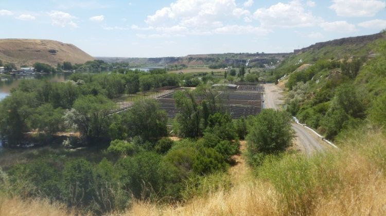 The Magic Springs trout production facility helps contribute to the 40 million pounds of trout production per year in Idaho. Photo: Ron Kinnunen | Michigan Sea Grant