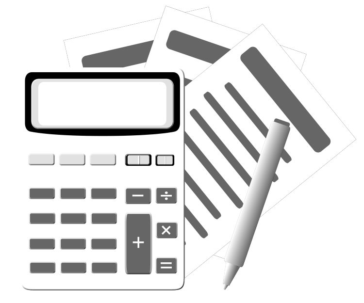 Calculator and paper