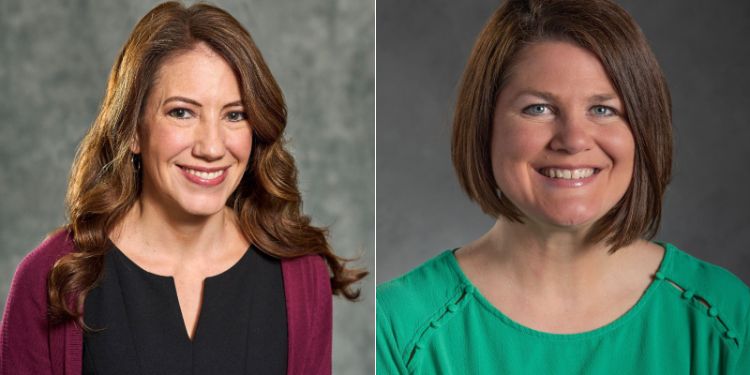 Headshots of Lisa Bottomley and Jodi Schulz.