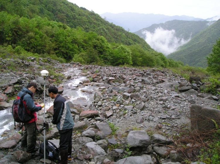 MSU researchers in China.