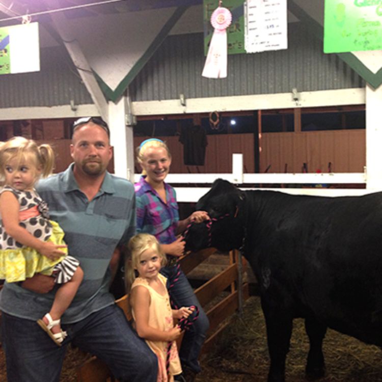 Local farm to table at the Lowell Fair. Photo credit: Brad Teachout l MSU Extension