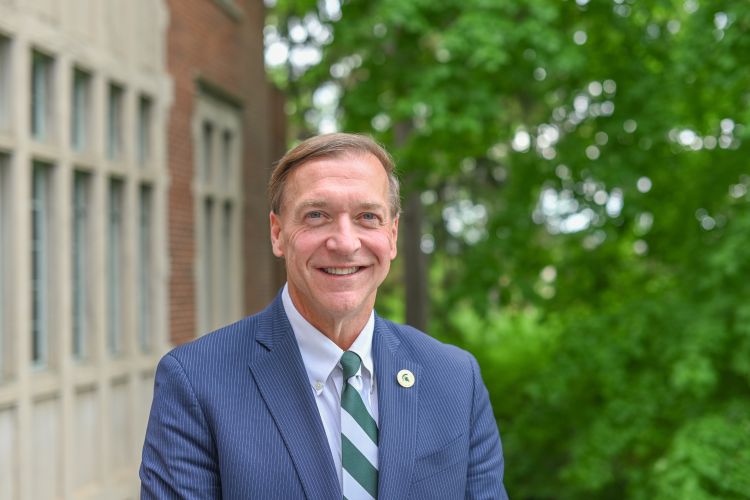 Michigan State University's 21st president, Samuel L. Stanley Jr.