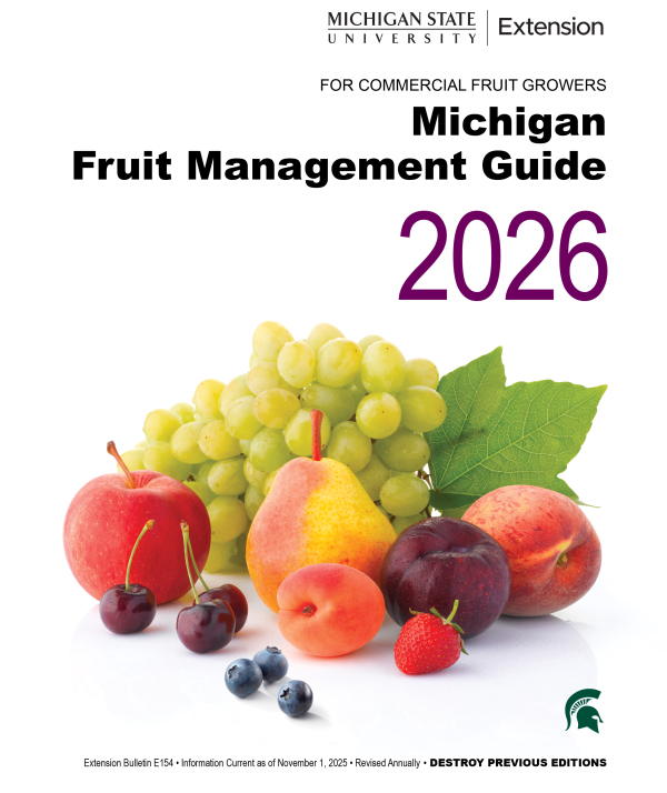 Front cover 2026 Fruit Management Guide.