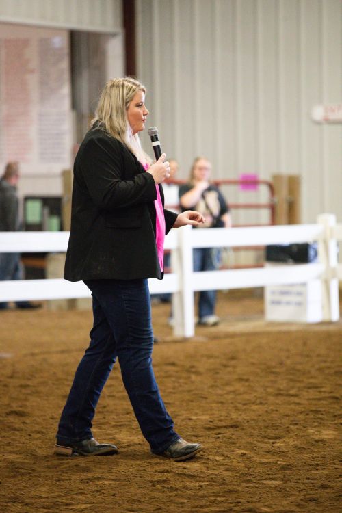 Livestock judging speaking