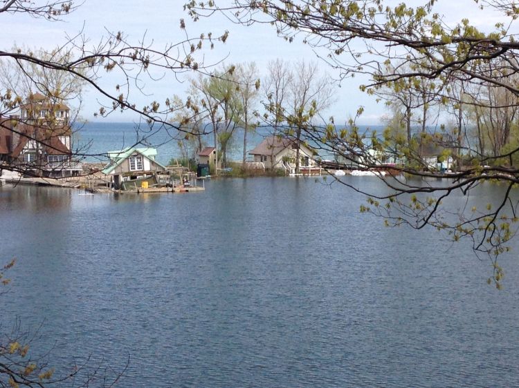 Lake Ontario reached an all-time record high in May 2017, resulting in impacts to coastal homeowners and more. High Water Event, New York. Photo: U.S. Army Corps of Engineers Public Affairs