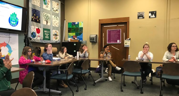 Bailey scholars in classroom