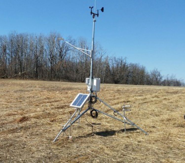 Haslett, Michigan Enviro-weather station.