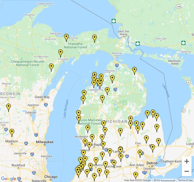 Michigan late blight forecast