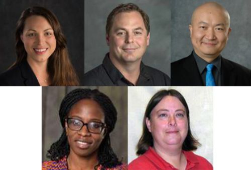 Abigail Bennett, Ph.D., Eric Mark Benbow, Ph.D., Wei Liao, Ph.D, Saweda Liverpool-Tasie, Ph.D., and Lisa Tiemann, Ph.D.