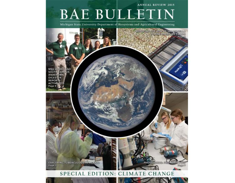 Cover of the MSU BAE Bulletin Annual Review 2015