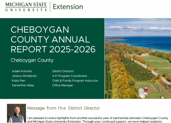 Cheboygan County Annual Report 2025-2026