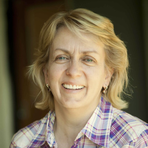 A headshot of Mary Hausbeck.