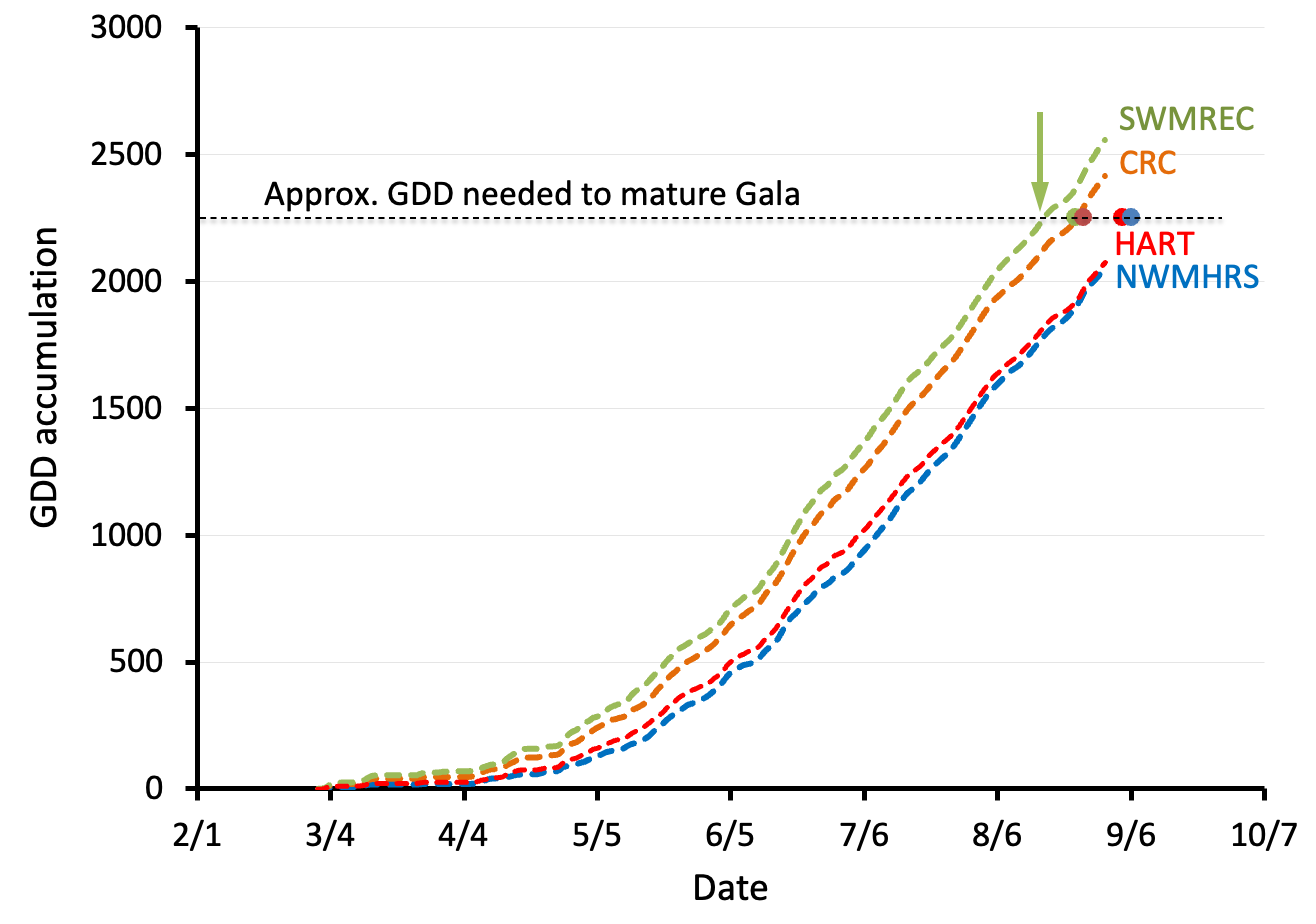 A line graph.