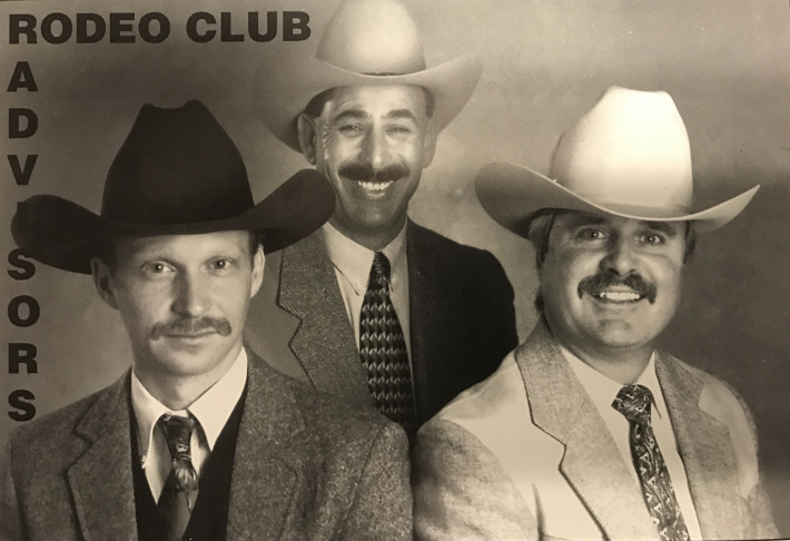 Paul Streng pictured in the middle, between Dr. Brian Nielsen and Bill Humphrey