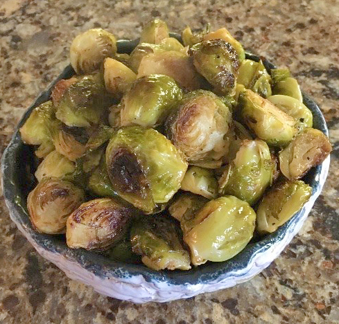 Roasted Brussel sprouts